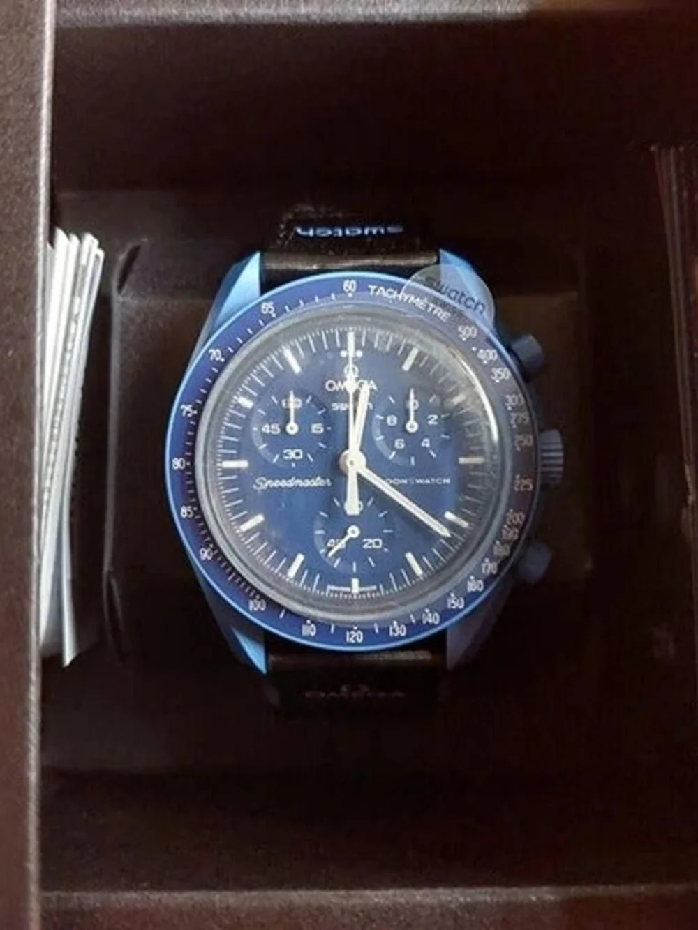 Swatch x omega moonswatch speedmaster Mission to Neptune